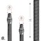 Flextron Gas Line Hose 1/2'' O.D. x 12'' Length with 3/8" MIP Fittings, Stainless Steel Flexible Connector FTGC-SS38-12G - alternate 5